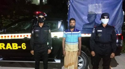 বাগেরহাট ১১৩৫ পিস ইয়াবসহ  মাদক ব্যবসায়ী আটক